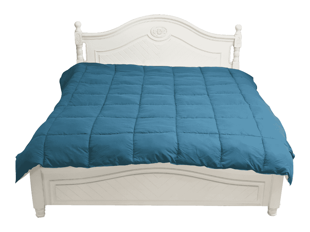 Selimut poliester warna ganda berganda